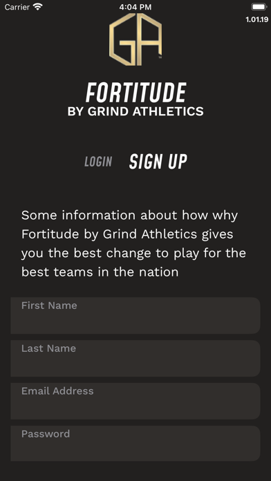 GA Fortitude Screenshot