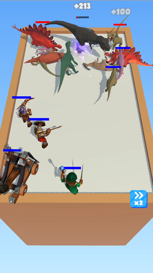 #4. Merge Dino Fighters (iOS) 由: Kwan Shum