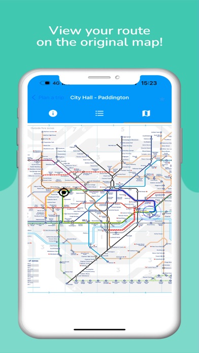 London Underground - Tube Map Screenshot