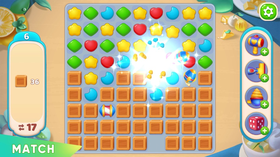 #3. Match Decor - Relaxing Puzzle (iOS) By: Dreamjoy