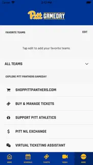 How to cancel & delete pitt panthers gameday 1