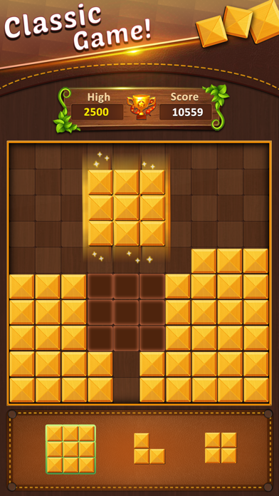 Block Puzzle - Junglewood Screenshot