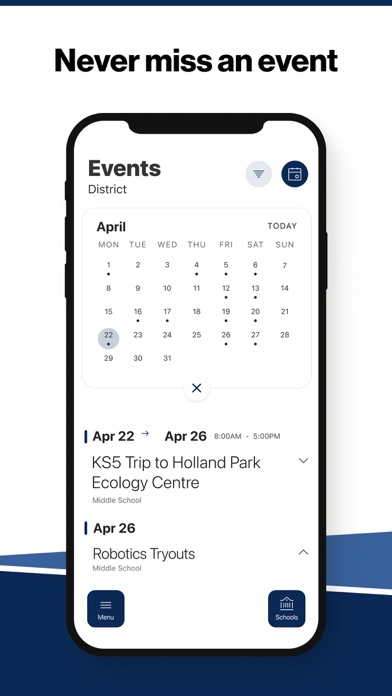 Yarmouth School Department Screenshot