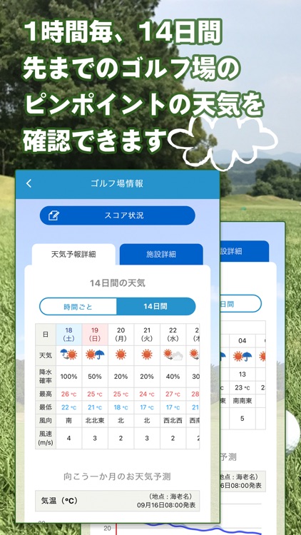 tenki.jp ゴルフ天気 -日本気象協会天気予報アプリ- screenshot-4