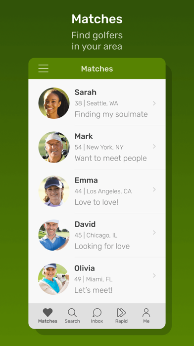 Meet Local Golfers Screenshot