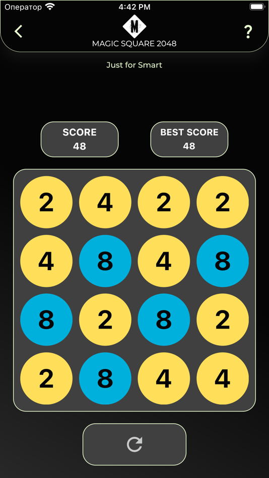 #5. Magic Square 2048 (iOS) By: Andries Vitalie
