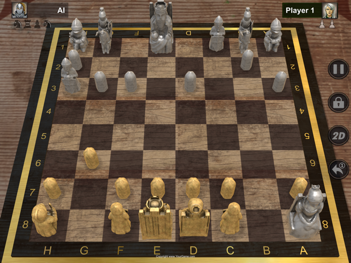 Medieval Chess 3D