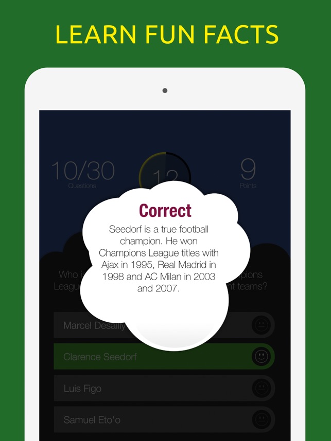 Football Quiz Test Trivia Game στο App Store