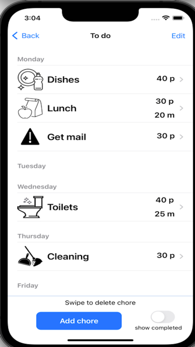 Game Of Chores Screenshot