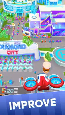 Game screenshot Diamond City: Idle Tycoon apk
