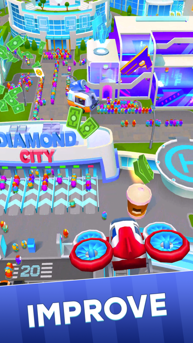 Diamond City: Idle Tycoon Screenshot