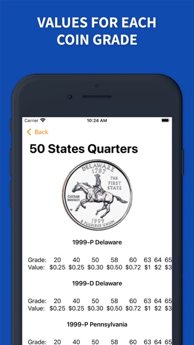 Screenshot #3 pour Price Guide - U.S. Coin Values
