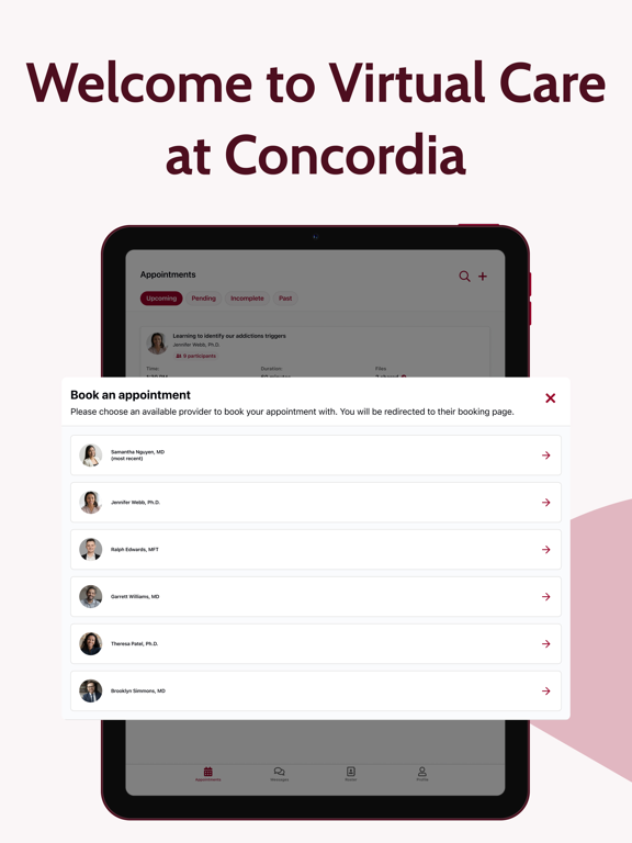 Screenshot #6 pour Virtual Care at Concordia