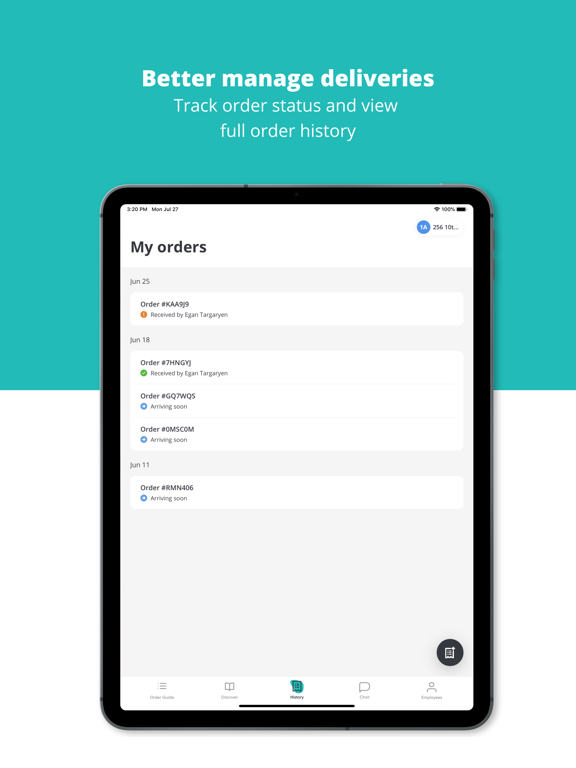 Santa Monica Seafood Co iPad screenshot 3 - Food & Drink app