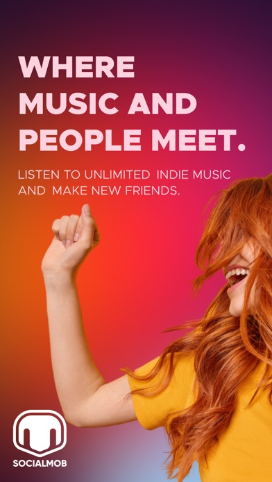 SocialMob - New indie music Screenshot