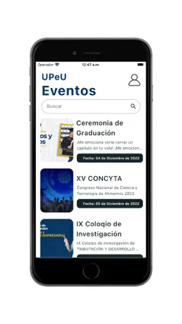 Game screenshot UPeU Eventos mod apk