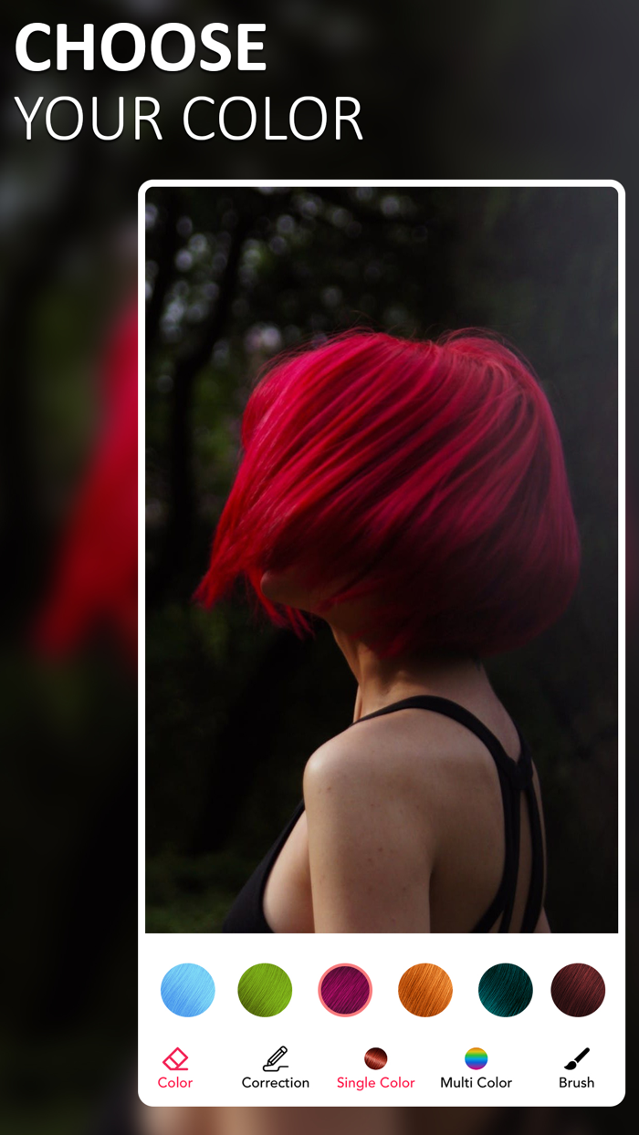 Hair Color Changer Beauty App