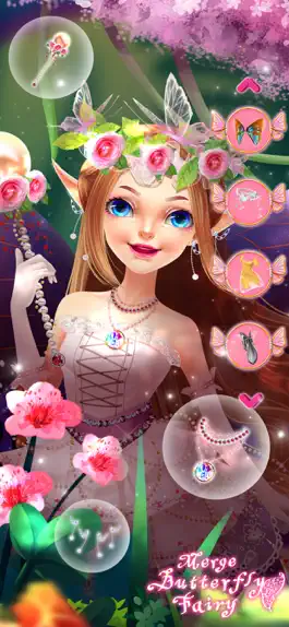 Game screenshot Merge Butterfly Fairy Dress Up mod apk