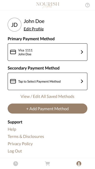 Nourish Markets Screenshot