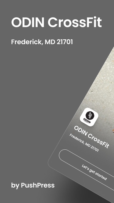 ODIN CrossFit Screenshot