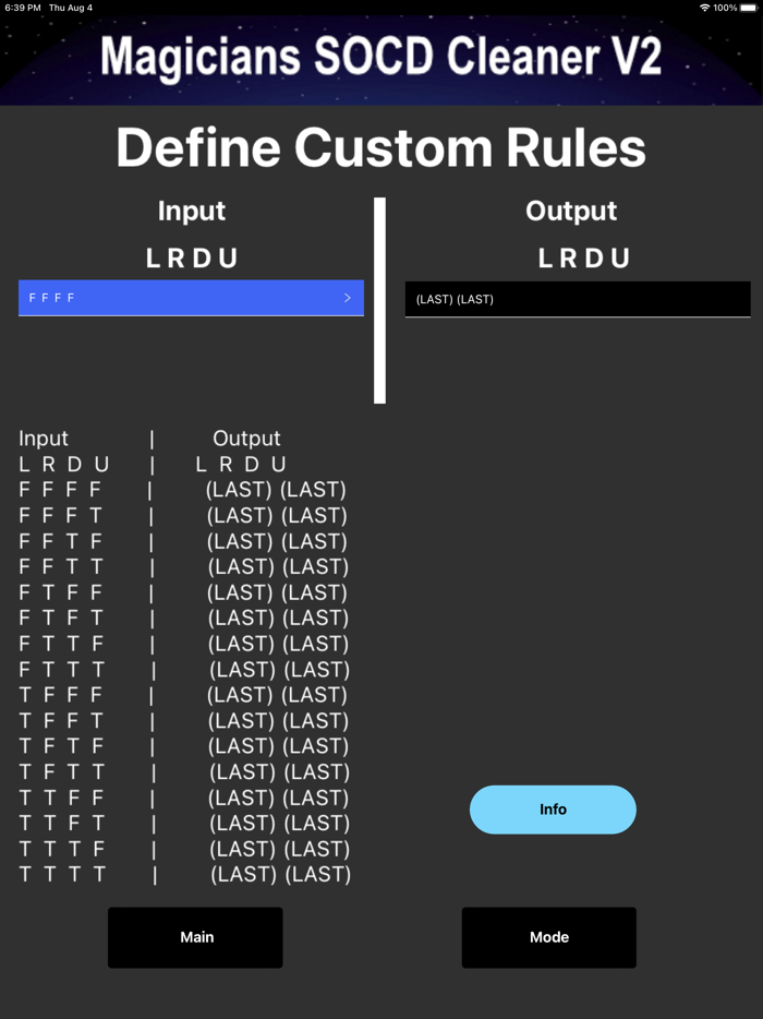 Magicians SOCD Cleaner  V2
