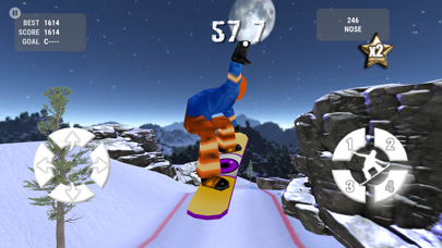 Crazy Snowboard Screenshot