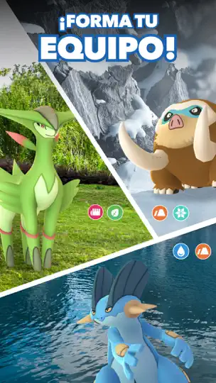 Captura de pantalla de Pokémon GO en iPhone 3