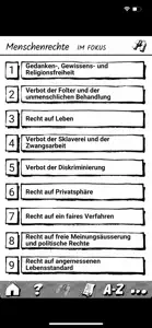 Menschenrechte screenshot #4 for iPhone