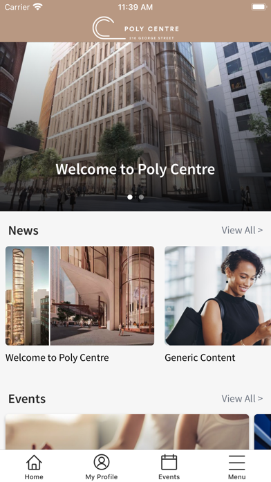 Poly Centre Screenshot