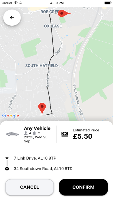 AAA Taxis & Private Hire Screenshot