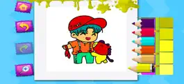 Game screenshot Coloring Bt21 for bts mod apk