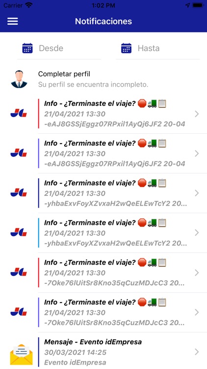 Juango Choferes App screenshot-3