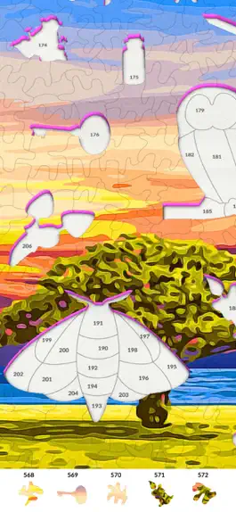 Game screenshot Jigsaw Puzzle By Numbers apk