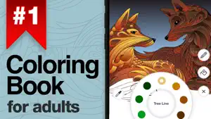 Coloring Book for Adults App. screenshot 1
