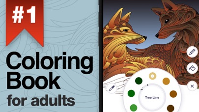 Coloring Book for Adults App. screenshot 1