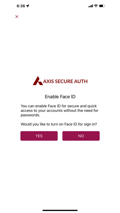 Axis SecureAuth Screenshot