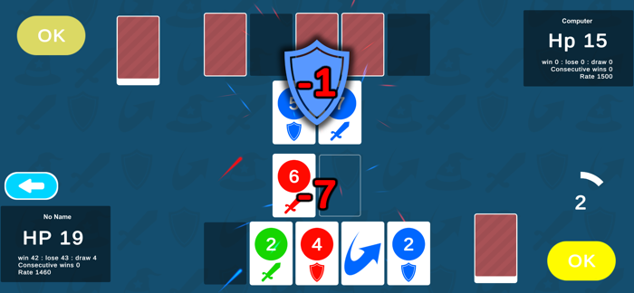 2 Players Game Number Fighter