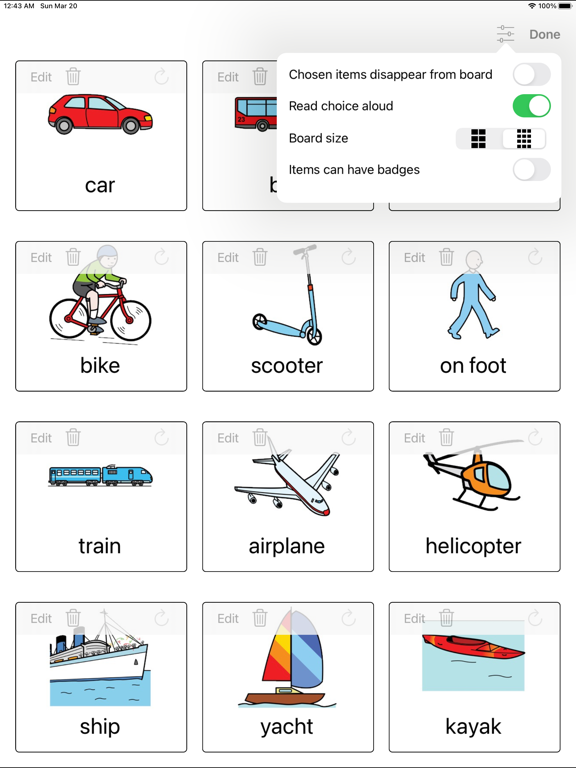 Choice Boards screenshot 4