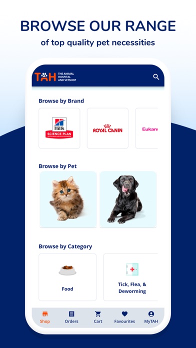 TAH Animal Hospital & Vetshop Screenshot
