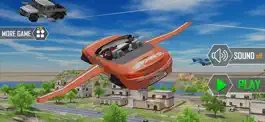 Game screenshot Flying Car Extreme Simulator mod apk