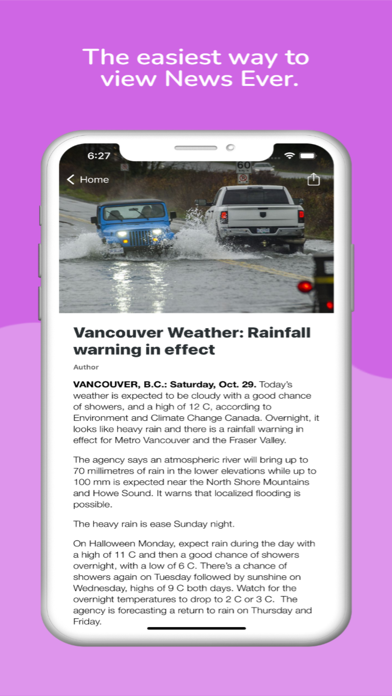 Screenshot #2 pour Vancouver Local News & Sports