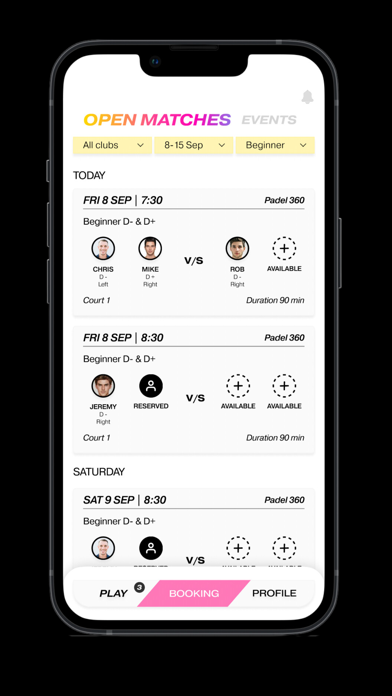 Play Padel – Dubai Screenshot