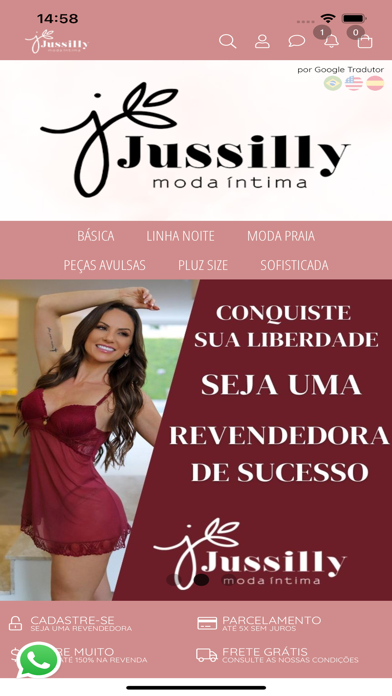 Jussilly  Moda Íntima Screenshot