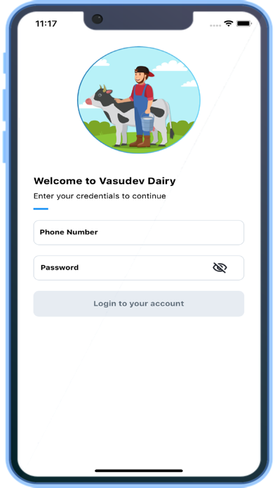 Vasudev Dairy Screenshot