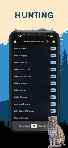 Game screenshot Bobcat Magnet - Predator Calls apk