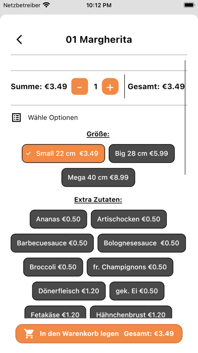 King of Pizza - Herne Screenshot