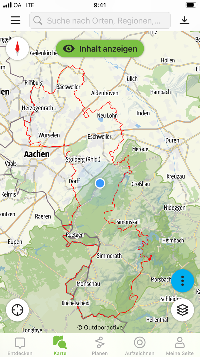 Tourenplaner Grünmetropole