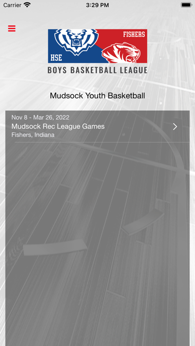 Screenshot #1 pour HSE/Fishers Youth Basketball