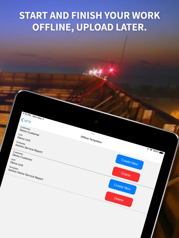 MTR: Water Treatment Reporting iPad screenshot 4 - Business app