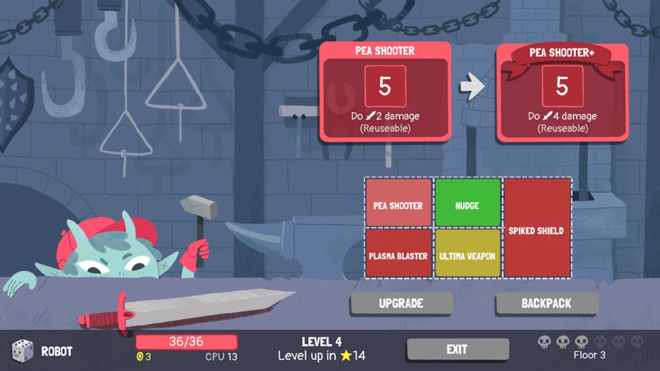#8. Dicey Dungeons (iOS) Podle: Distractionware Limited